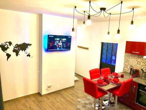 Le Led Room,Centre ville place de parking gratuite