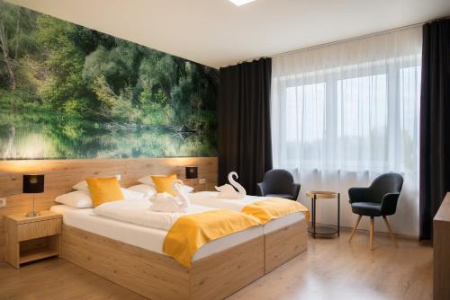 2 twin beds