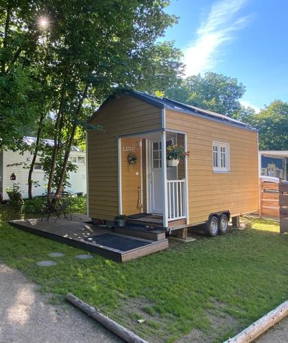 Tiny House Lippe im PIER9 Tiny House Hotel in Hamm, Deutschland