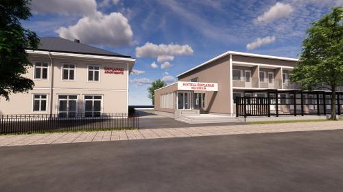 Зовнішній вигляд готелю, Esplanad Suites in Мар'єхамн