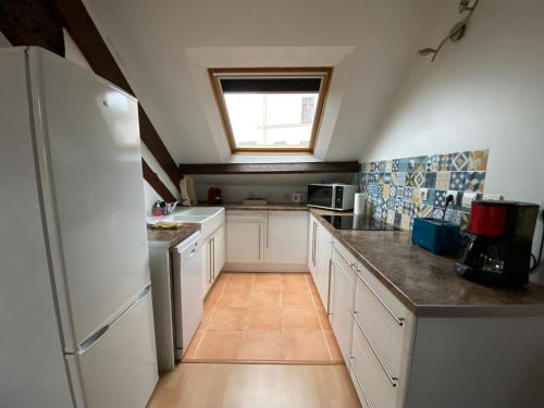 Cocina, Les appartements d'Au Coin Du Spa in Boulogne-sur-Mer