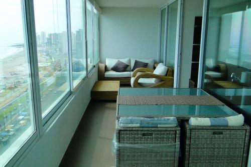 Terraza/balcón, La mejor vista de la playa en Iquique in Iquique City Center
