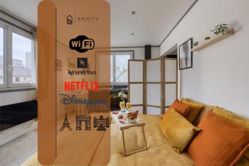 LE NID DOUILLET : PARIS proche-Cozy-Netflix - Location saisonnière - Montmagny