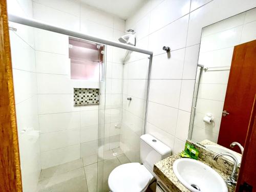 ห้องน้ำ, Expo Center - Apartamento Vila Maria - São Paulo (Expo Center - Apartamento Vila Maria - Sao Paulo) in วิลามาเรีย