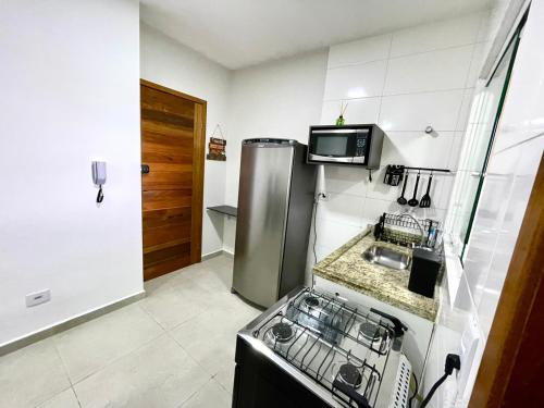 ห้องครัว, Expo Center - Apartamento Vila Maria - São Paulo (Expo Center - Apartamento Vila Maria - Sao Paulo) in วิลามาเรีย