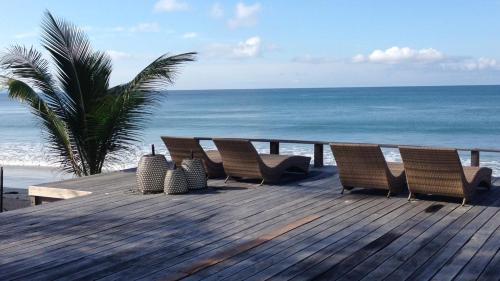 Balcony/terrace, Cede Boutique Beach Resort in Koh Phayam (Ranong)