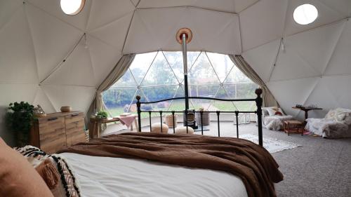 Luxury Dome with Private Wood-Fired Hot Tub