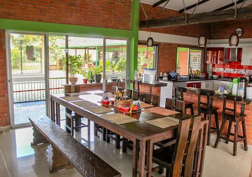 A szálláshely kívülről, Finca Hotel el Vergel Filandia Quindio in Filandia