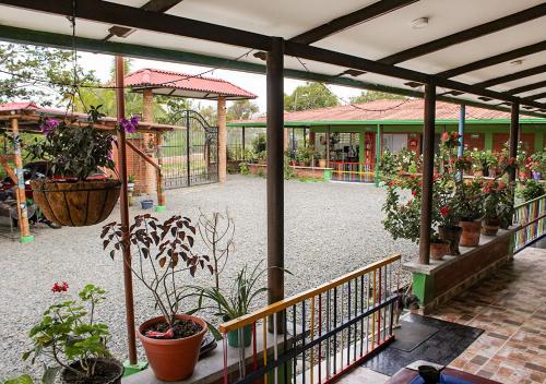 A szálláshely kívülről, Finca Hotel el Vergel Filandia Quindio in Filandia