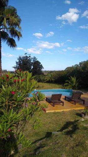 Casa de campo CLARA LUNA Sierra y Mar in Laguna del Sauce