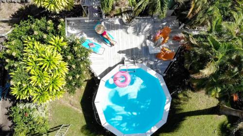 B&B Saint-Louis - Bel Orizon Bungalow tout confort avec sa piscine privative - Bed and Breakfast Saint-Louis