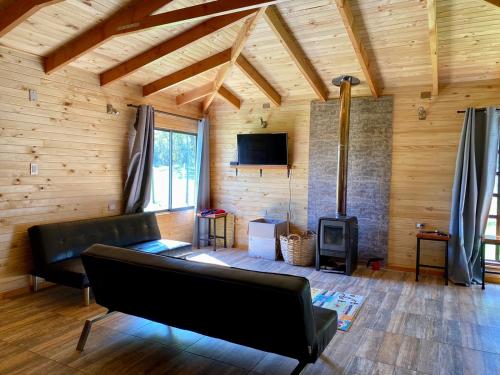 Iekārtas, Cabaña Loncoche, villarrica (Cabana Loncoche, villarrica) in Loncoche
