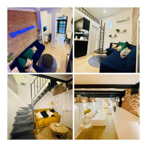 Calle Amparo 86 Lujoso Dúplex con Jacuzzi en Lavapies especial parejas