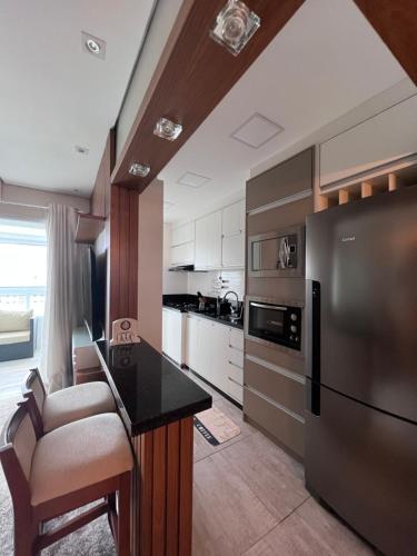 Apto frente mar em Praia Grande in ชาร์ดิงอิมเปราดอร์