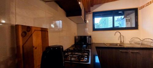 廚房, Cabaña en Los Romeros Con Con (Cabana en Los Romeros Con Con) in 康康