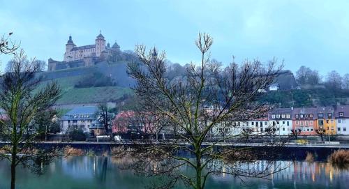 Wohnung mit Festung Blick in Würzburg