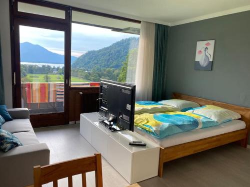 Schöne Ferienwohnung mit Wolfgangseeblick (Schone Ferienwohnung mit Wolfgangseeblick) in Στρομπλ