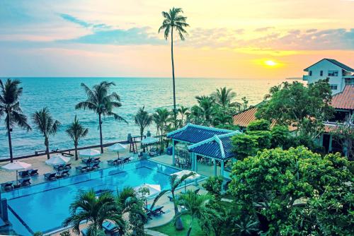Peldbaseins, HOANG TRIEU - DYNASTY MUI NE BEACH RESORT in Fanthjeta