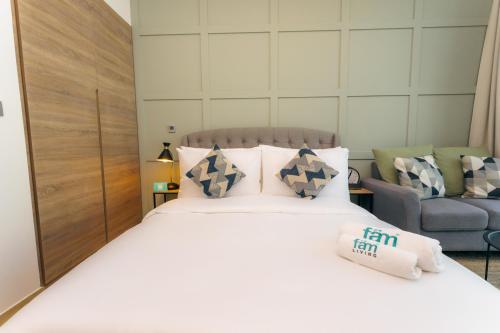 FAM Living - Marina Marvel - Studio Apartment with Breathtaking Views in Studio One Tower, Dubaj (fotografie 9)