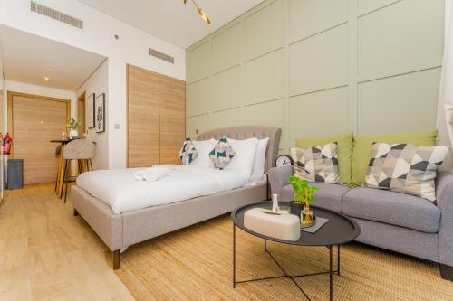 FAM Living - Marina Marvel - Studio Apartment with Breathtaking Views in Studio One Tower, Dubaj (fotografie 7)