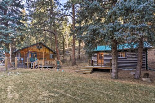 Dreamy Creekside Cabins with 4 Acres and Views in Brook Forest