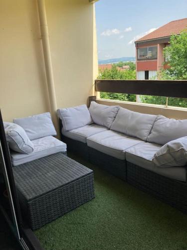 Erkély/terasz, Belle appartement T3 pour 5 personne max in Cran-Gevrier