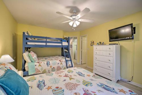 Coastal Home with Community Pool Less Than 2 Miles to Beach! - image 13