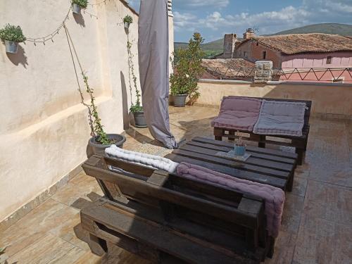 Erkély/terasz, Apartamentos Rurales Parajes de Piedra in Calatayud