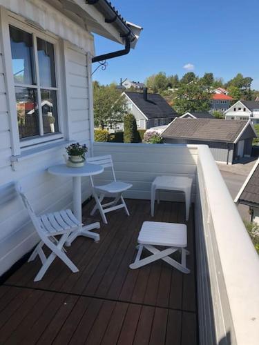 Varanda/terraço, Comfortable 3 bedroom Apartment on one floor. in Sandefjord