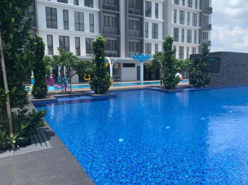 Swimming pool, kl city centre residences in Sg Besi