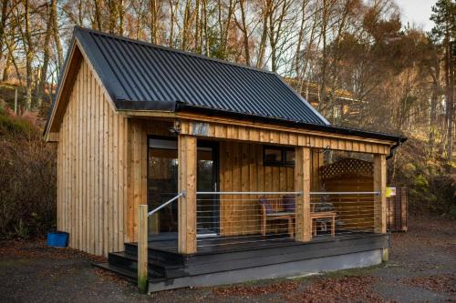 شرفة/ تراس, Little Wyvis Lodge in Dingwall
