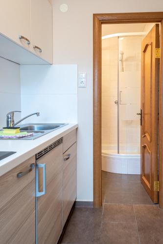 Μπάνιο, Bergzeit Appartments in Μπαντ Γκαστέιν