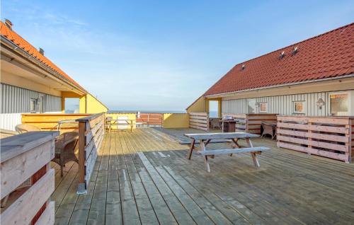 Nice Apartment In Gudhjem With House Sea View