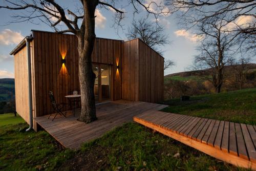 Фасада на хотела, Ein Elsbeer Chalet Mitten in der Natur in Michelbach