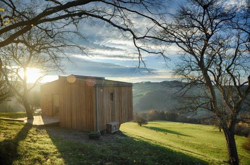 Фасада на хотела, Ein Elsbeer Chalet Mitten in der Natur in Michelbach