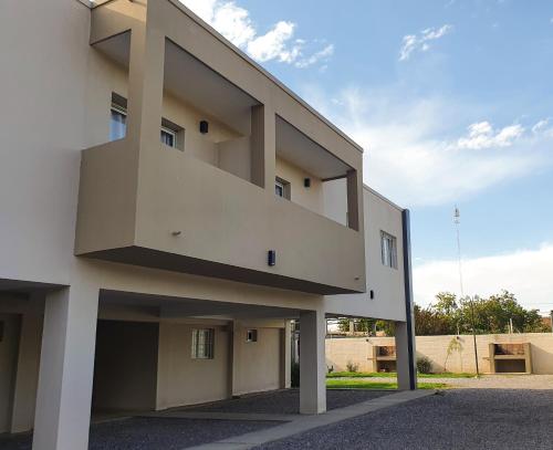 Exterior view, Medanos Negros Departamentos in Santa Lucía