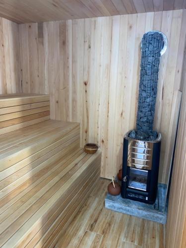Sauna, Pensiunea Casa Țărănească (Pensiunea Casa Taraneasca) in Rusca