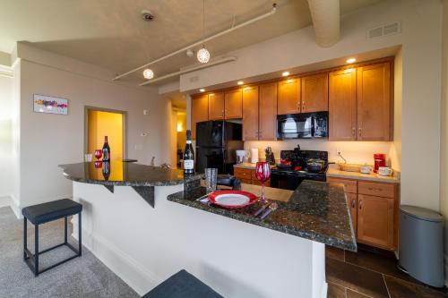 King bed w/ Panoramic Views of DT! in Rochester, USA