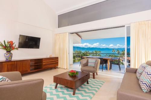 Penthouse dos habitaciones, dos baños, vista al mar - Hotel Costa Club Punta Arena in Puerto Vallarta, Mexico