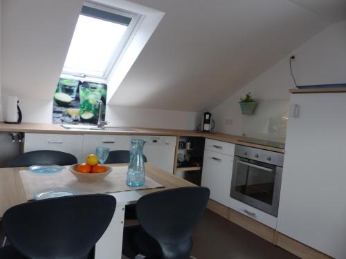 廚房, Alb-Biosphäre-Ferienwohnung (Alb-Biosphare-Ferienwohnung) in 謝爾克林根