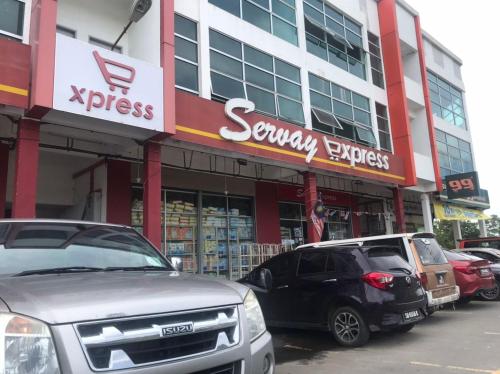 Hus i Papar på 950 kvm, med 2 soverom, 1 bad (Homestay Kimanis Papar) in Papar