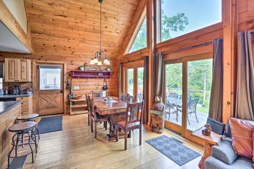 Lakefront Athens Getaway with Game Room and Deck!