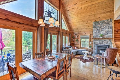 Lakefront Athens Getaway with Game Room and Deck!