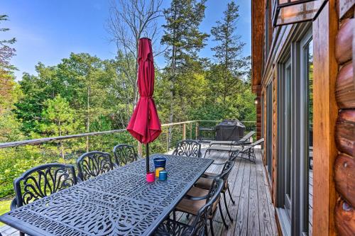 Lakefront Athens Getaway with Game Room and Deck!