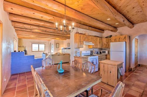 Southwest Home with 360-Degree Mtn View, Ski Nearby! in Arroyo Seco