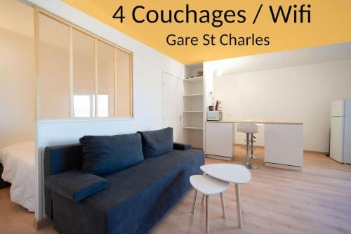 Fully equipped apartment 2 to 4 people St Charles - Location saisonnière - Marseille