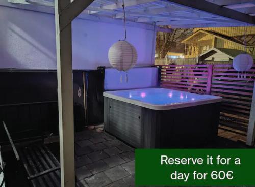 Hot tub, Cellar Apartment in Vaasa in Vaasa
