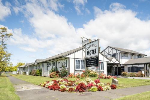 Ngoại cảnh khách sạn, Tudor Park Motel in Gisborne