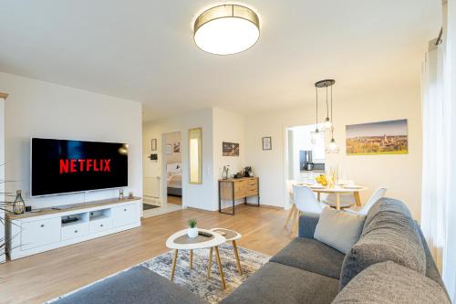 INhome: Garten - Terrasse - Parkplatz - Netflix - Apartment - Kirchberg an der Jagst