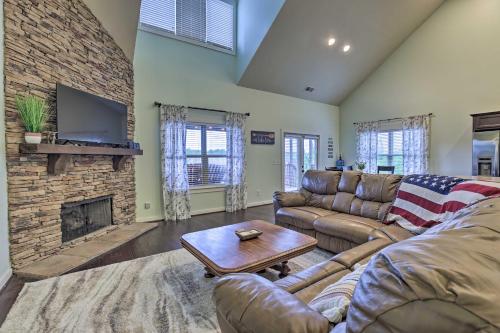 . Lake Mitchell Vacation Home with Dock and Water Slide